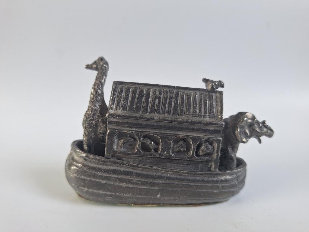 Tinnen ark van Noach 20 jaar Wereld natuur fonds., Ophalen of Verzenden, Zo goed als nieuw