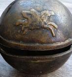 19 de eeuw Twee GROTE Paardenhaam BELLEN BEL Halsbel, Ophalen of Verzenden