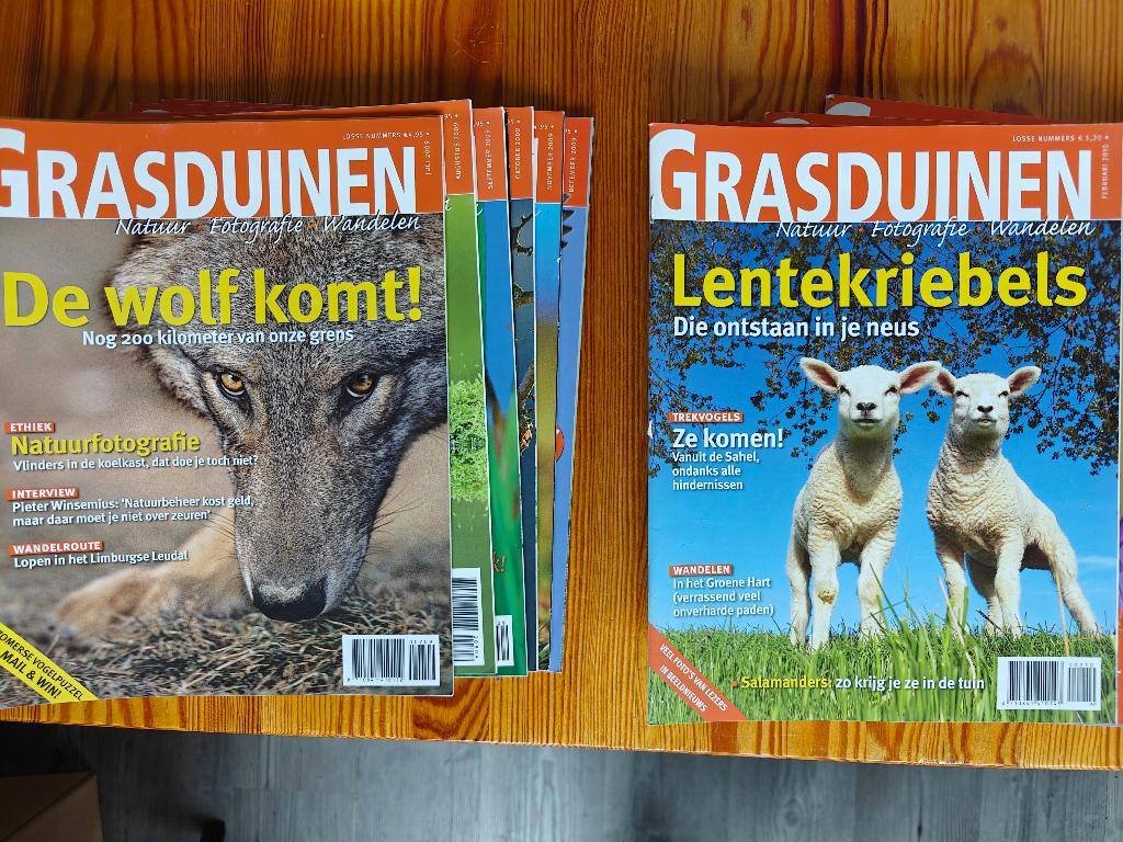 Grasduinen 2009 & 2010 - Diverse edities (Magezine), Ophalen of Verzenden, Gelezen, Wetenschap en Natuur