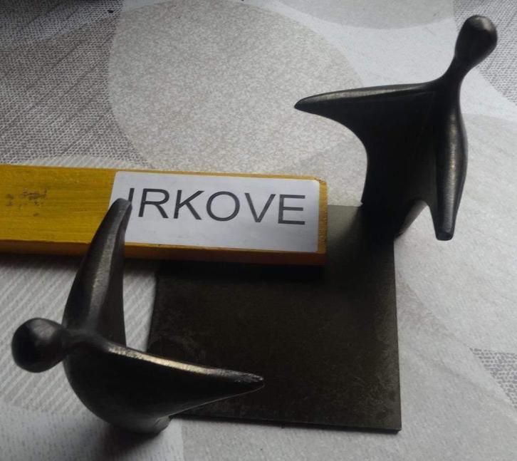 MODERN BEELD BAKJE * ONTMOETING * Mooi! *, Huis en Inrichting, Woonaccessoires | Overige, Overige materialen, Zwart, Verzenden