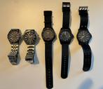 Diverse horloges (oa Luminox, Seiko, Victorinox), Sieraden, Tassen en Uiterlijk, Horloges | Heren, Overige merken, Overige materialen
