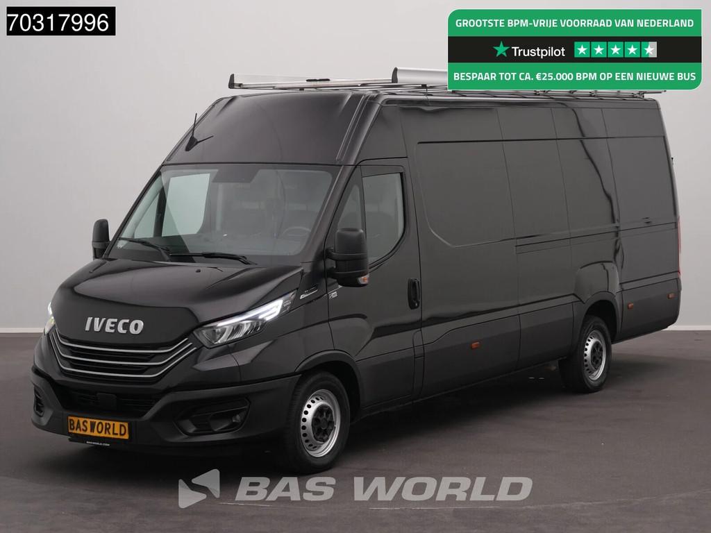 Iveco Daily 35S14 Automaat L3H2 LED Navi Airco Cruise Camera, Stof, Gebruikt, Euro 6, Iveco