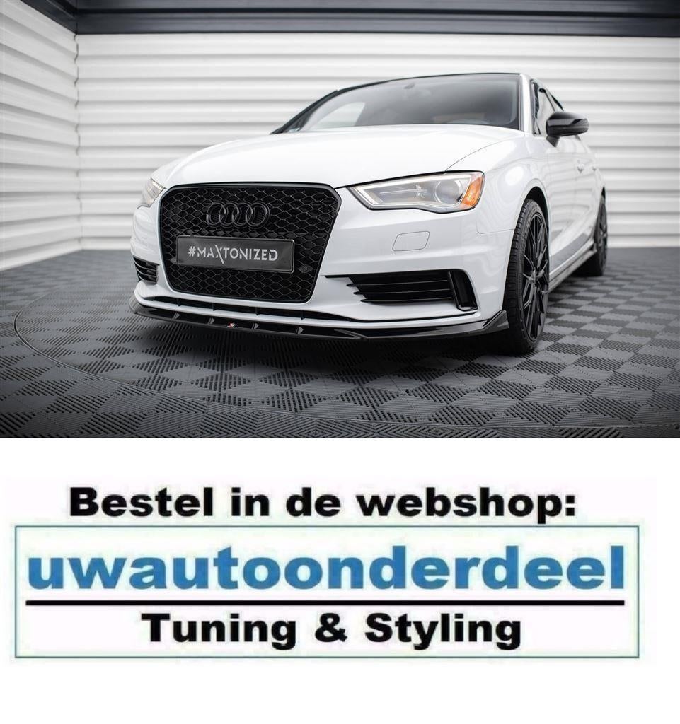 Maxton Design Spoiler Splitter Lip Audi A3 Sedan Standaard, Verzenden, Automotive Parts, A.parts@hotmail.nl, Trasmolenlaan 12 3447 GZ Woerden