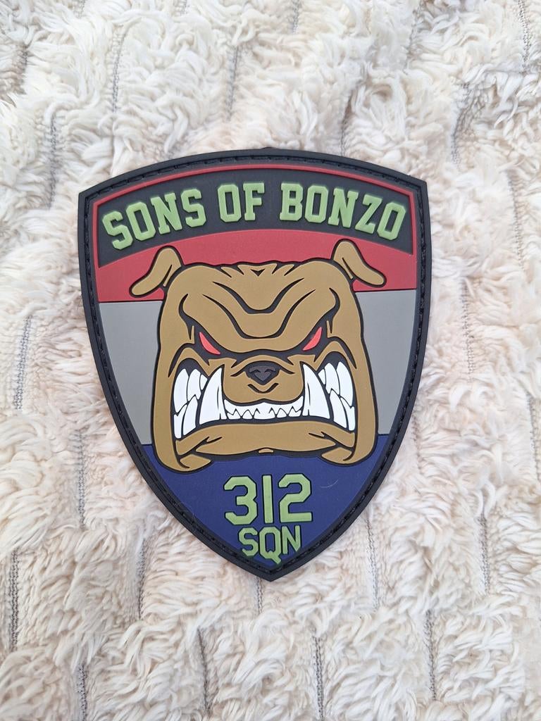 Klu embleem, Verzamelen, Ophalen of Verzenden, Luchtmacht, Nederland, Embleem of Badge