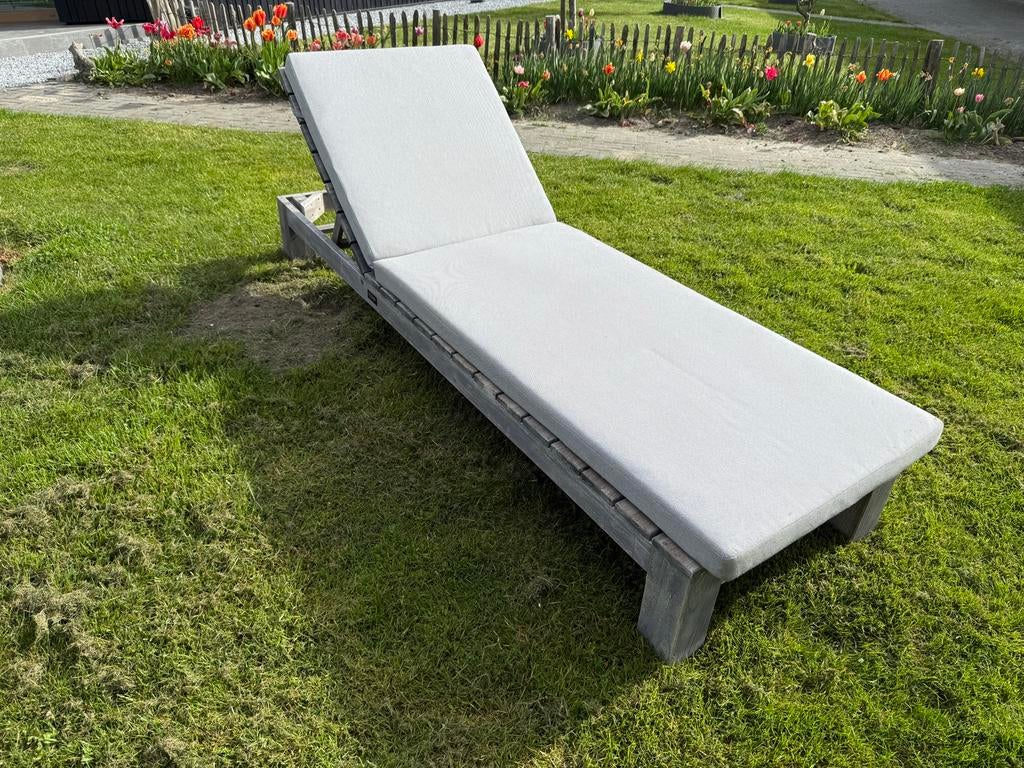 Ligbed Rough Kees Smit, Ophalen, Gebruikt, Hout, Verstelbaar