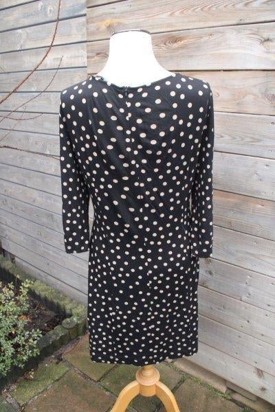 Jurk zwart/ camel La Fee Maraboutee mt 3 (M) Vaste prijs OP, Maat 38/40 (M), La Fee Maraboutee, Verzenden, Zwart