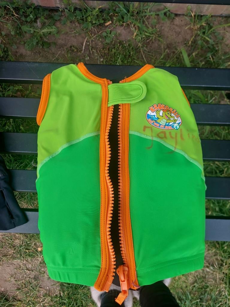 Krokobill zwemvestje, Kinderen en Baby's, Ophalen of Verzenden, Zo goed als nieuw, Jongetje of Meisje, Zwem-accessoire
