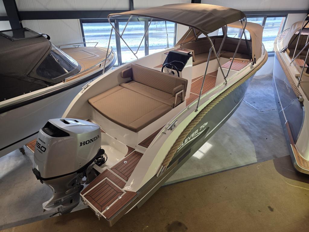 Clever 70s 150pk Honda nieuw vaar klaar, 70 pk of meer, Voorling 140, Bakker boten, 6 meter of meer