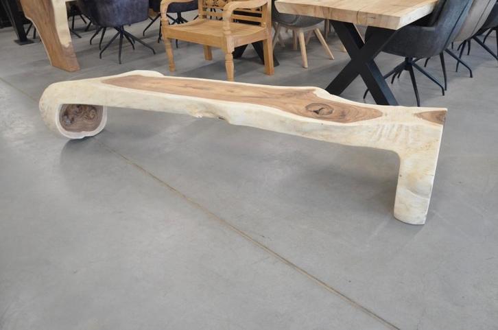 Unieke Suar Watervalbank, Doe-het-zelf en Verbouw, Hout en Planken, Plank, Overige houtsoorten, Minder dan 200 cm, Minder dan 25 mm