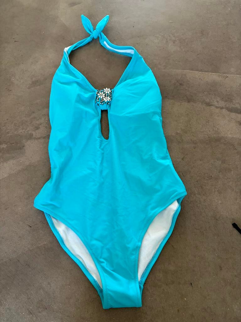 Nieuw Julien Le Roy Badpak Maat 38 - Turquoise, Ophalen of Verzenden, Nieuw, Blauw, Badpak