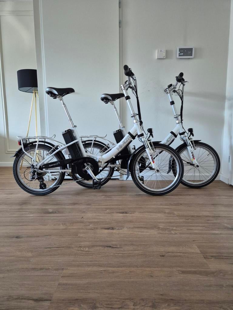 2x Nette Nimoto elektrische vouwfietsen 7V (20inch), Versnellingen, Ophalen, Overige merken, Totaal opvouwbaar
