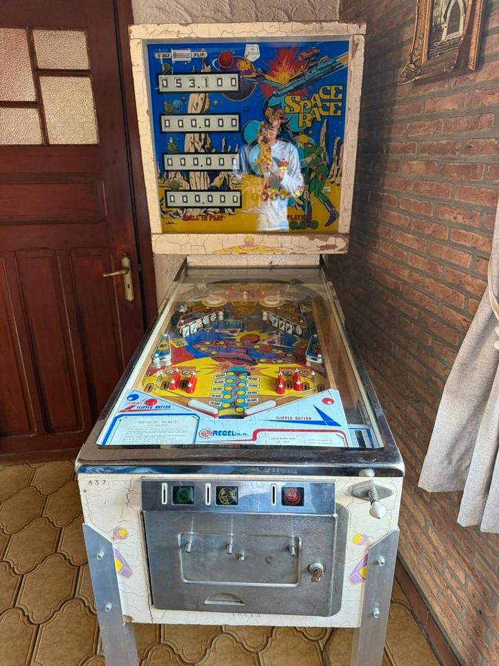 Flipper Space Race, Verzamelen, Automaten | Flipperkasten, Nieuw, Flipperkast, Ophalen