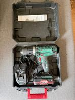 Parkside Accu Boor-/Schroefmachine 20V met Koffer, Doe-het-zelf en Verbouw, Gereedschap | Boormachines, Gebruikt, Variabele snelheid