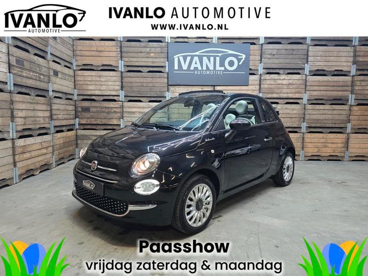Fiat 500c 1.0 Hybrid Dolcevita Climate Control Leder Carplay, Auto's, Fiat, Bedrijf, Te koop, 500C, ABS, Airbags, Airconditioning