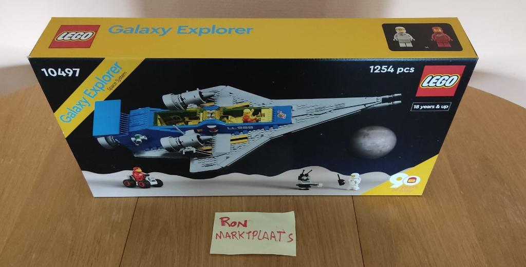 LEGO 10497 Galaxy Explorer, Kinderen en Baby's, Speelgoed | Duplo en Lego, Lego, Nieuw, Ophalen of Verzenden, Compleet