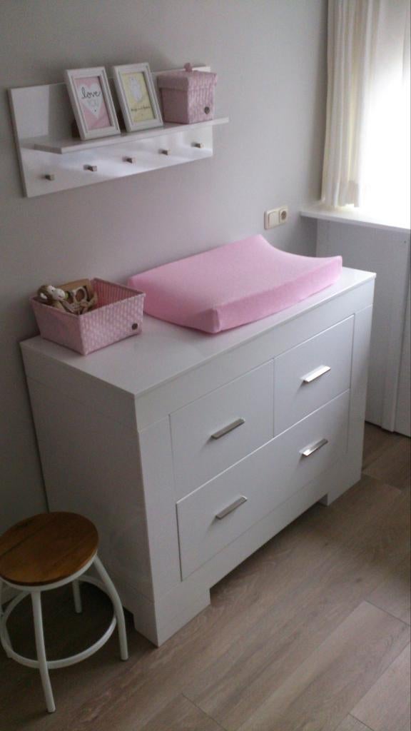 ComingKids Snow, commode en bed, Kinderen en Baby's, Kinderkamer | Complete kinderkamers, Ophalen, Gebruikt, Jongetje of Meisje