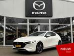 Mazda 3 2.5 e-SkyActiv-G M Hybrid 140 Exclusive-line NL- Aut, Auto's, Mazda, Voorwielaandrijving, 12 maanden, Stof, Gebruikt