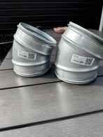 Diverse ventilatiestukken: bochten, eindstukken, flexbuis, Ophalen, Zo goed als nieuw, Ventilator en Afzuiger