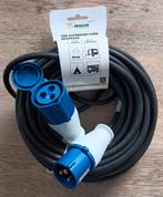 Nieuw CEE verlengkabel 20m CEE stekker en CEE contrastekker , Caravans en Kamperen, Nieuw, Ophalen of Verzenden, Nvt, Nvt