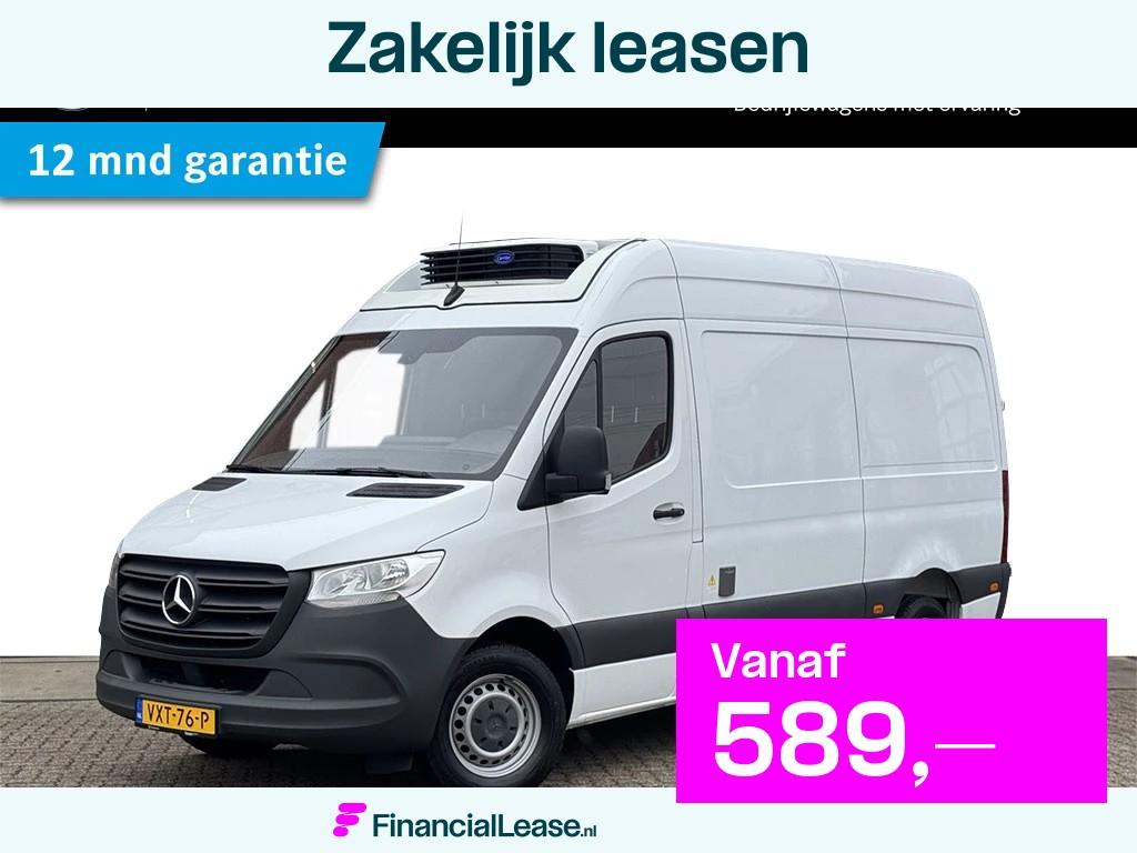 Mercedes-Benz Sprinter 314 L2H2 | Koelwagen | Dag&Nacht Koel, 13 km/l, 12 maanden, Gebruikt, Wit