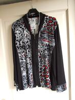 Germaine nieuw zwart rood vestje met strass 44, Overige kleuren, Maat 42/44 (L), Nieuw, Ophalen of Verzenden