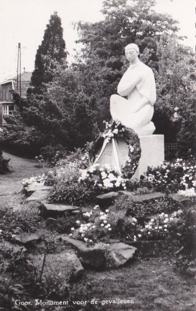GA1606 Goor Monument voor de gevallenen Markelo Holten 1974, Verzenden, 1960 tot 1980, Gelopen, Overijssel