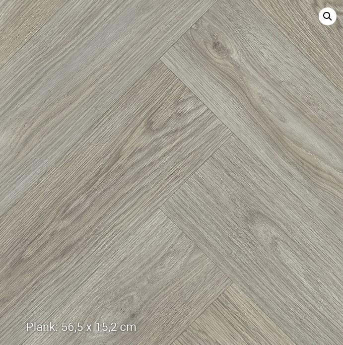 400x400 interfloor carbon wood WWWVLOERENOUTLETZWOLLE NL, Ophalen of Verzenden, Nieuw, 75 m² of meer, Vinyl