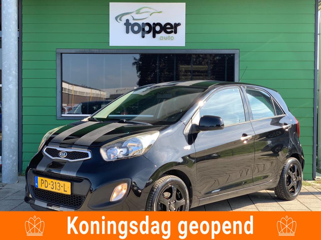 Kia Picanto 1.0 CVVT Airco | Sport | 5 Deurs | Nieuwe APK |, Auto's, Kia, Voorwielaandrijving, Euro 5, Gebruikt, 400 kg