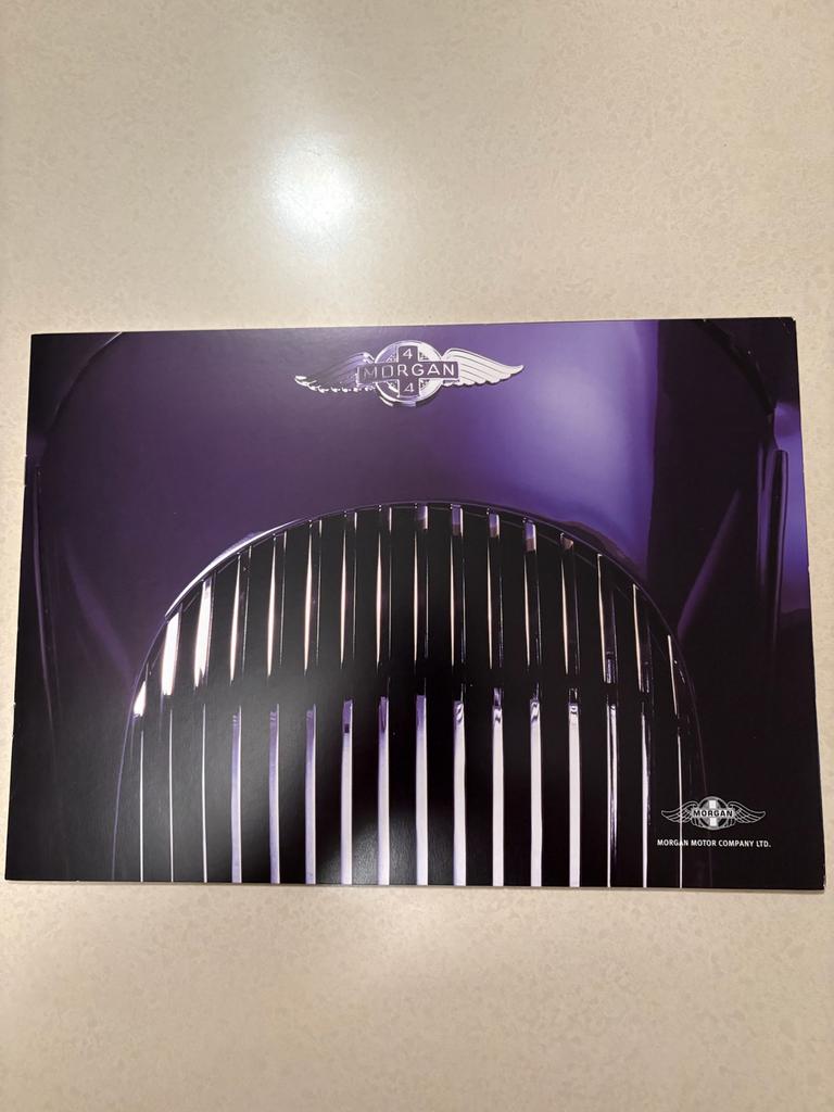 Fraaie Morgan Portfolio Brochure - Perfecte Staat, Ophalen of Verzenden, Zo goed als nieuw, Overige merken