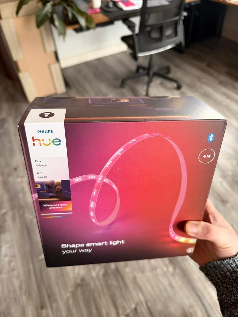 Philips Hue Flux Led Strip 4m - nieuw, Ophalen, Minder dan 30 watt, Overige typen, Overige fittingen