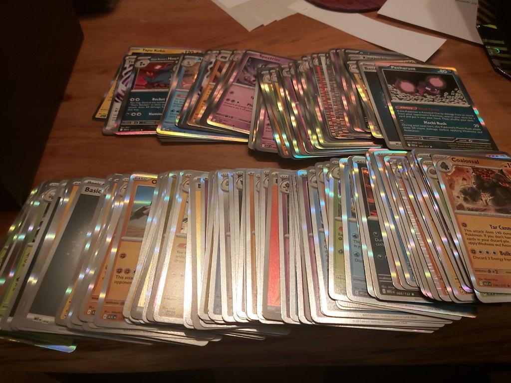 1000 pokemon holo kaarten, Ophalen of Verzenden, Meerdere kaarten