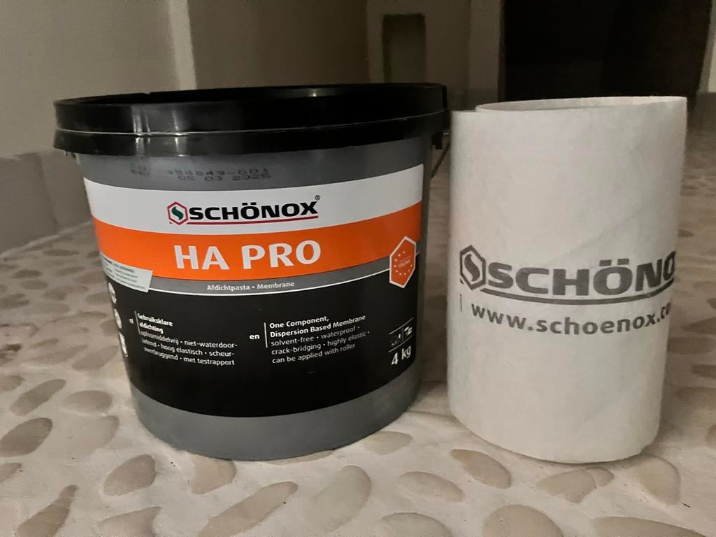 Schönox Kim- en hoek afdichtingsset (3/4 vol), Ophalen, Gebruikt, Overige typen