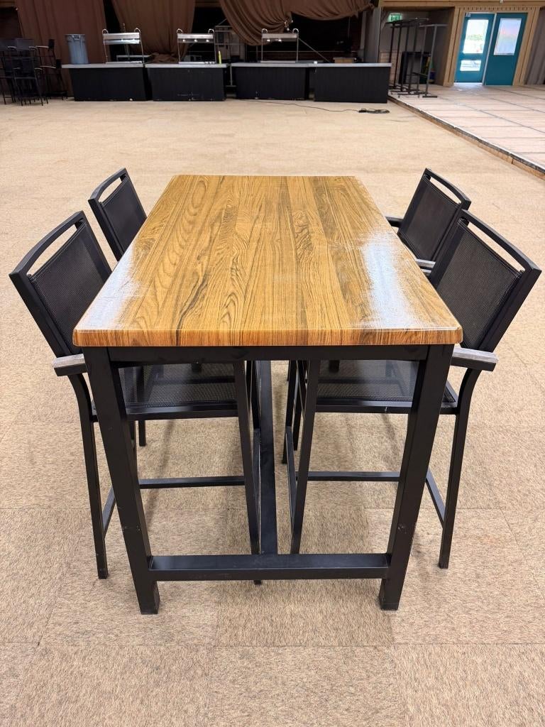 Hoge tafel, Ophalen, Gebruikt