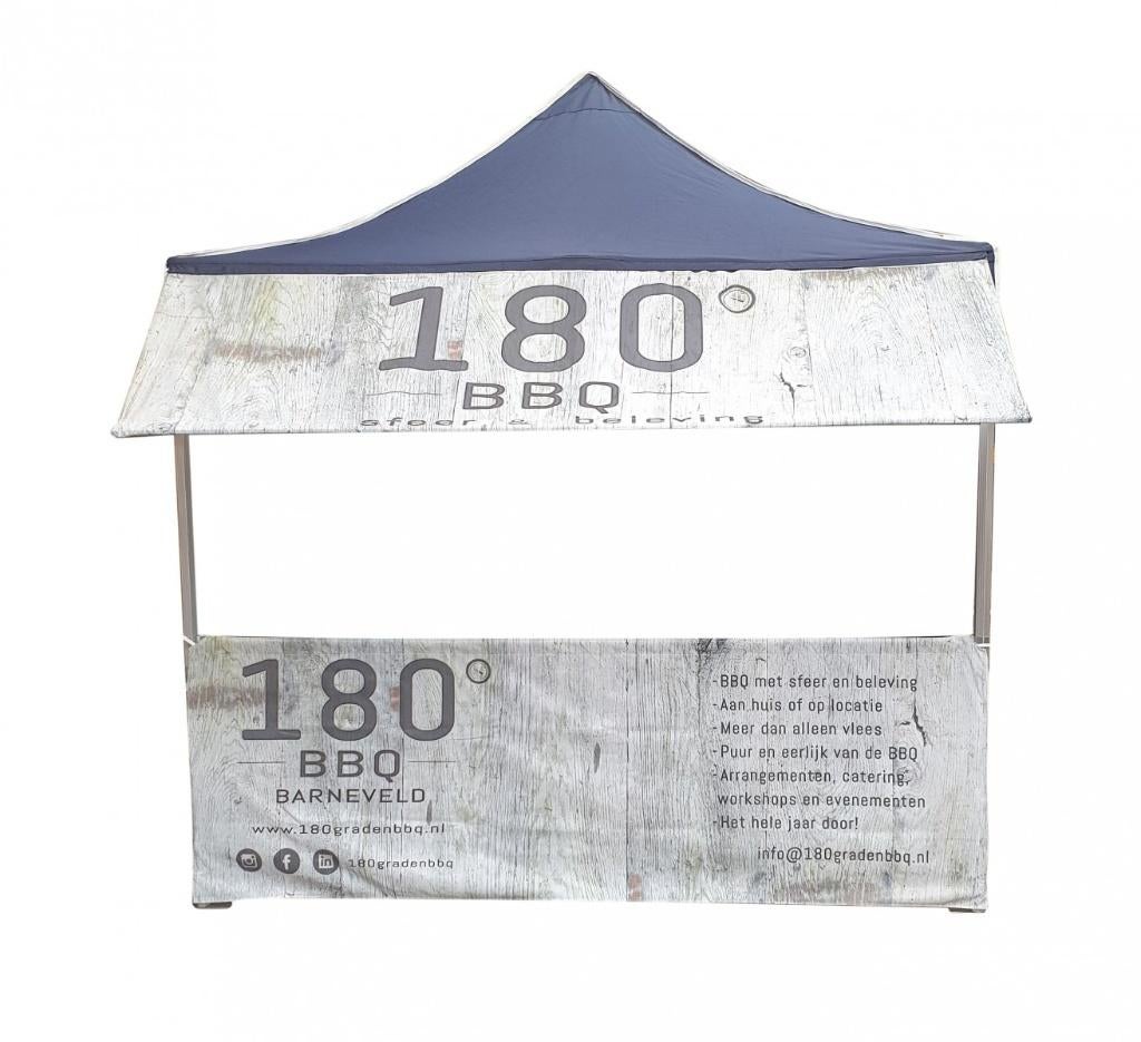 Laat uw tent bedrukken – laat zien wie u bent, Opvouwbaar, Partytent, Nieuw, Minder dan 5 meter
