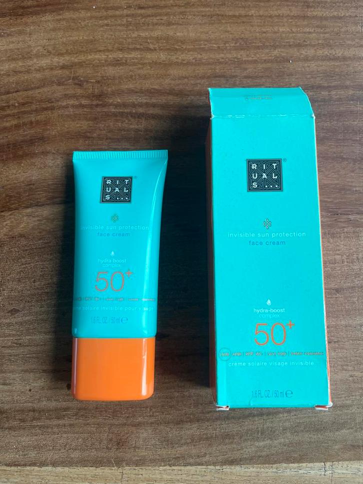 Rituals Invisible Sun Protection Face Cream SPF 50+ 50ml, Sieraden, Tassen en Uiterlijk, Uiterlijk | Gezichtsverzorging, Nieuw
