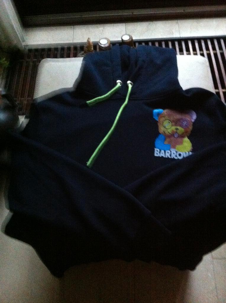 Heren trui met muts maat XXL, Blauw, Overige maten, Ophalen of Verzenden, Zo goed als nieuw