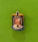 Emaille knoopsgat speld Espana, Ophalen of Verzenden, Zo goed als nieuw, Stad of Land, Speldje of Pin