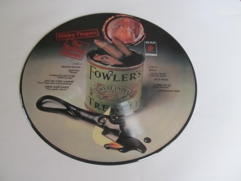 Rolling Stones - Sticky Fingers ( lp, picture disc, Spaans), Verzenden, Picture disc, 12 inch, Poprock