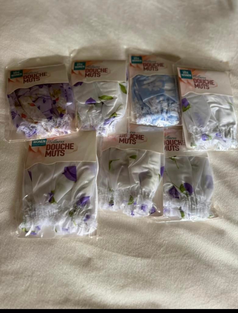 Douchemuts - Nieuw in verpakking 7 stuks, Ophalen of Verzenden, Nieuw, Overige kleuren, Overige typen