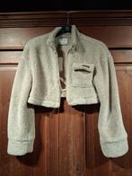 cropped teddy fleece jack Bershka M, Maat 38/40 (M), Overige kleuren, Zo goed als nieuw, Jasje