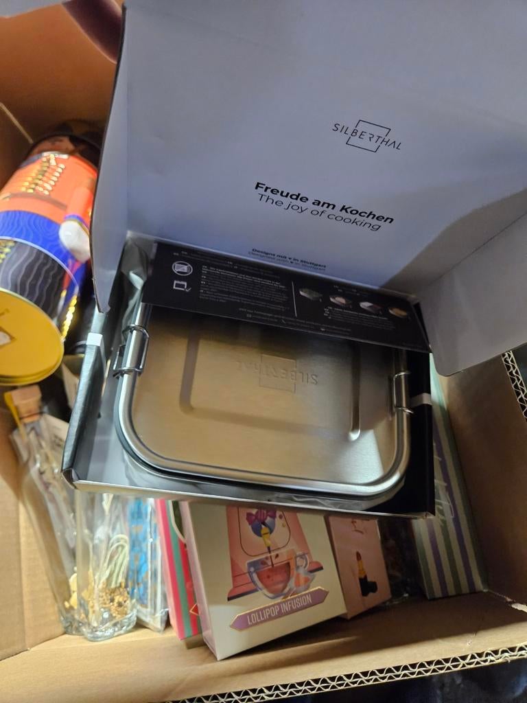 Lunch box 800ml, Ophalen of Verzenden, Rond, Overige materialen