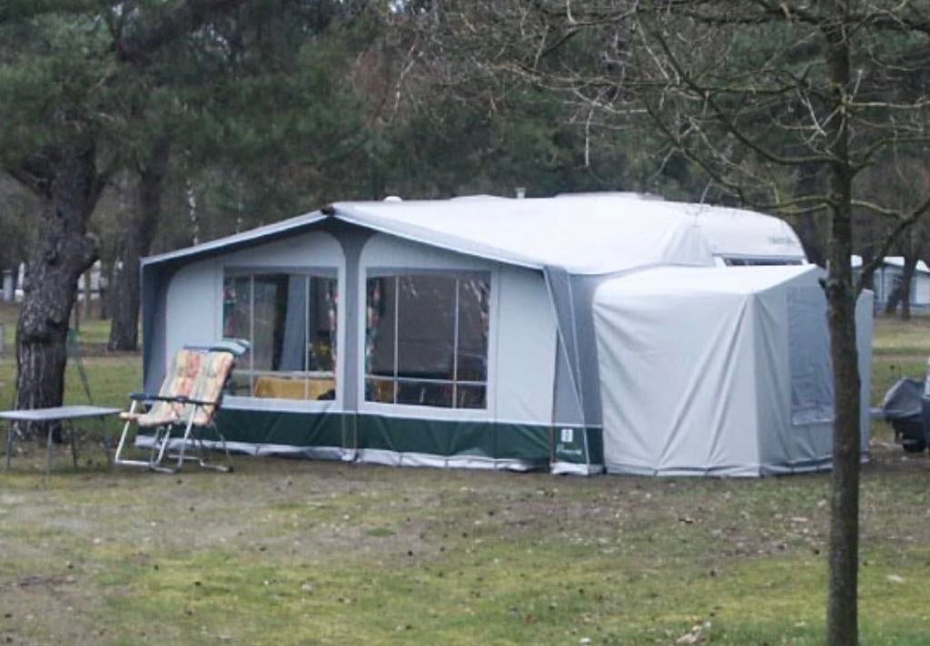 Walker Prominent Voortent Oml. 9m met Bijkeuken/Slaapplek, Ophalen of Verzenden, Gebruikt