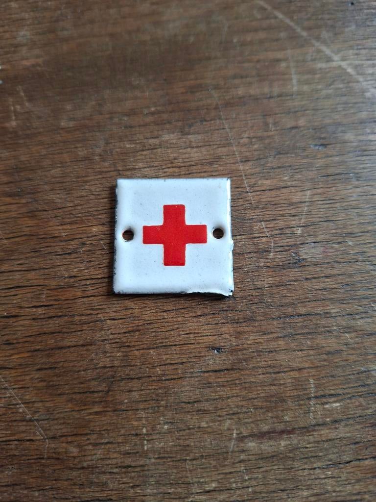 Ww2 wo2 Nederlandse medic arts embleem emaille 1940, Verzamelen, Militaria | Tweede Wereldoorlog, Ophalen of Verzenden, Nederland