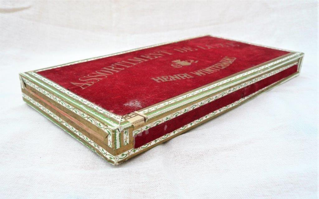 sigaren kistje (leeg) , Henri Wintermans assortiment de luxe, Verzamelen, Rookartikelen, Aanstekers en Luciferdoosjes, Ophalen of Verzenden