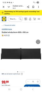 Windscherm, Ophalen, Aluminium, 200 cm of meer, 150 tot 200 cm