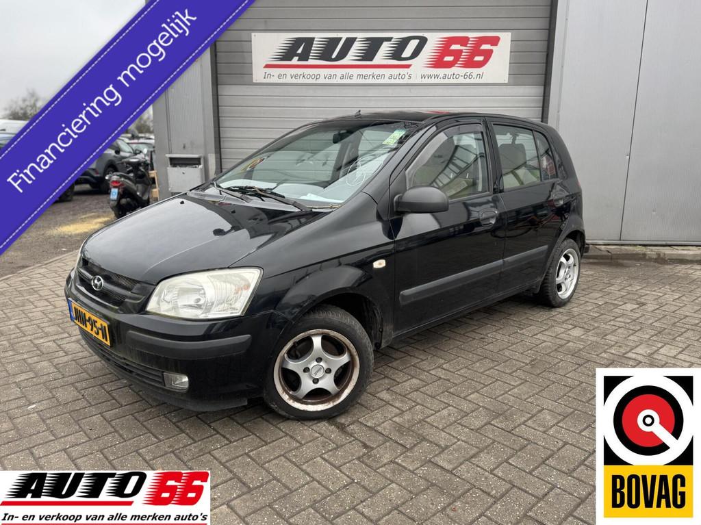 Hyundai Getz 1.1i Young, Auto's, Hyundai, Voorwielaandrijving, 4 cilinders, Zwart, Bedrijf