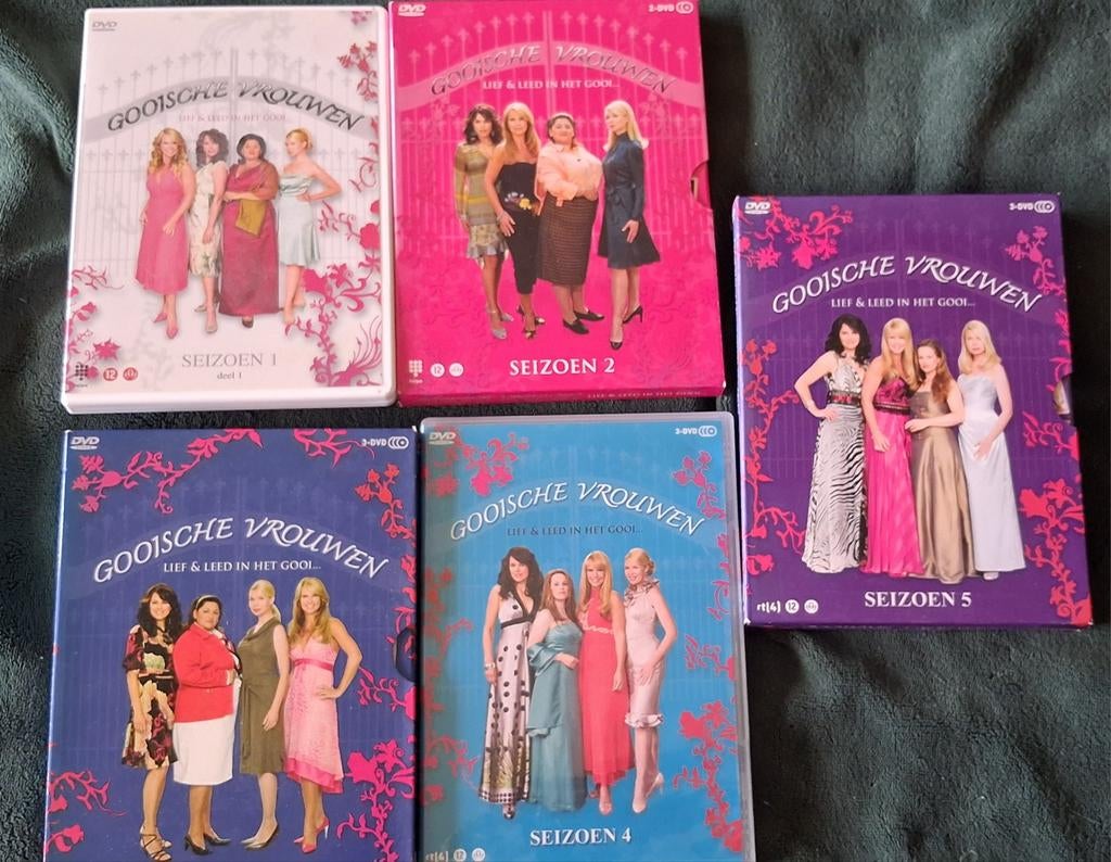 Gooische Vrouwen complete serie, Vanaf 12 jaar, Ophalen of Verzenden, Gebruikt, Komedie