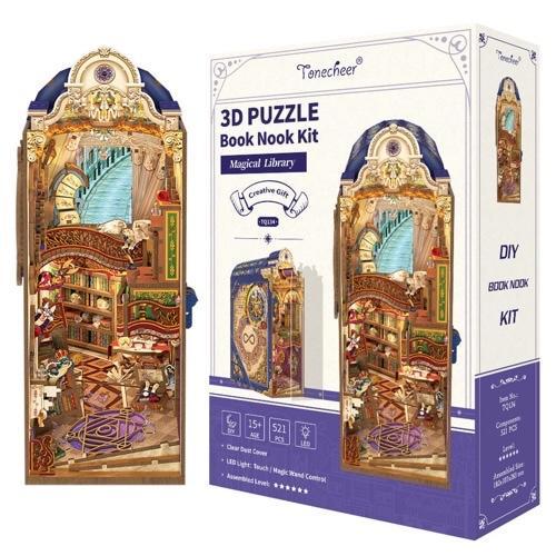 TONECHEER BOOKNOOK magical library *15% KORTING*, Hobby en Vrije tijd, Knutselen, Nieuw, Knutselwerk, Ophalen of Verzenden