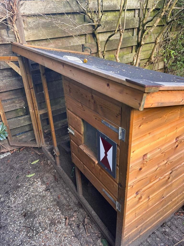 Stevige handgemaakt kippenhok, Ophalen, Gebruikt, Kippenhok of Kippenren