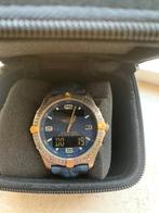 BREITLING AEROSPACE TITANIUM /GOUD IN PERFECTE STAAT F 65062, Overige materialen, BREITLING, Leer, BREITLING